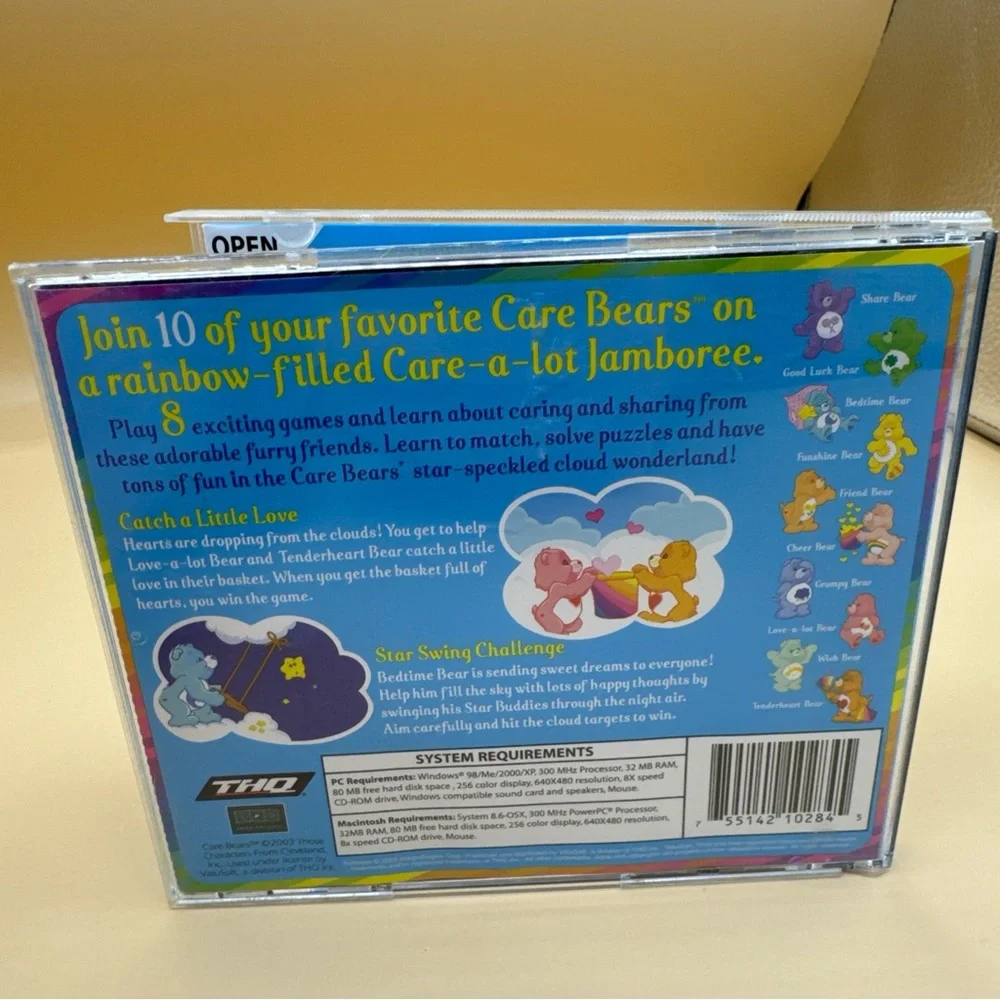 Care Bears – Care-a-Lot Jamboree PC CD-ROM Kids Game - Windows Mac